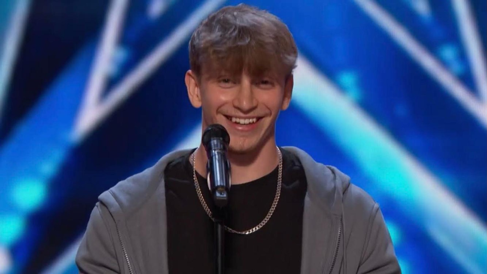 Lee Collinson on America's Got Talent