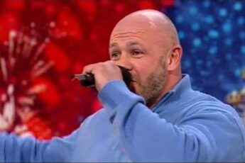 Neil Fullard singing on Britain's Got Talent