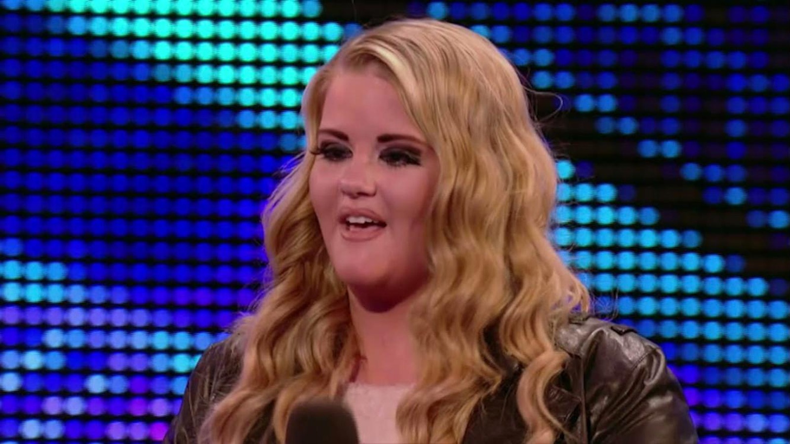 Hope Murphy at her Britain's Got Talent audition