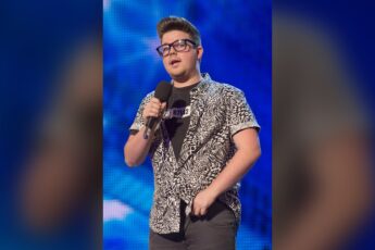 Alex Keirl singing on Britain's Got Talent