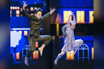 Dance duo Syesha and Kyle performing